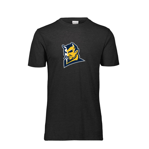 [FTSCUBBK-AS-LOGO1] Decker Men's Tri-Blend T-Shirt - Short Sleeve (Adult S, Black, Logo 1)