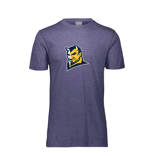 [FTSCUBRY-AS-LOGO1] Decker Men's Tri-Blend T-Shirt - Short Sleeve (Adult S, Royal, Logo 1)