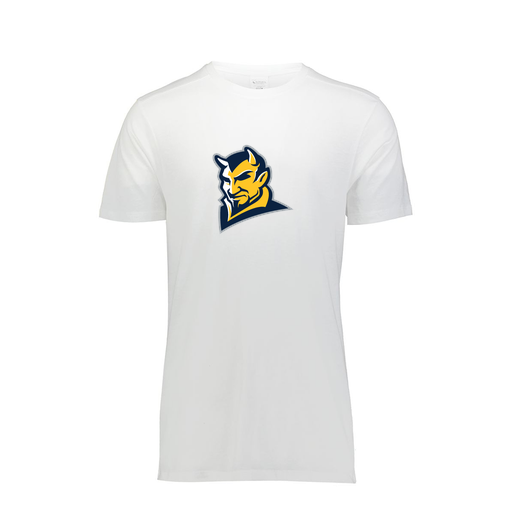 [FTSCUBWH-YS-LOGO1] Decker Youth Tri-Blend T-Shirt - Short Sleeve (Youth S, White, Logo 1)