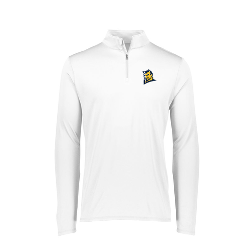 [FTLQFLWH-FAXS-LOGO1] Ladies Flex-Lite 1/4 Zip Shirt (Female Adult XS, White, Logo 1)