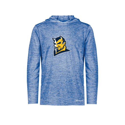 [FOLHCGRY-YS-LOGO1] Decker Youth Charge Hoodie (Youth S, Royal, Logo 1)